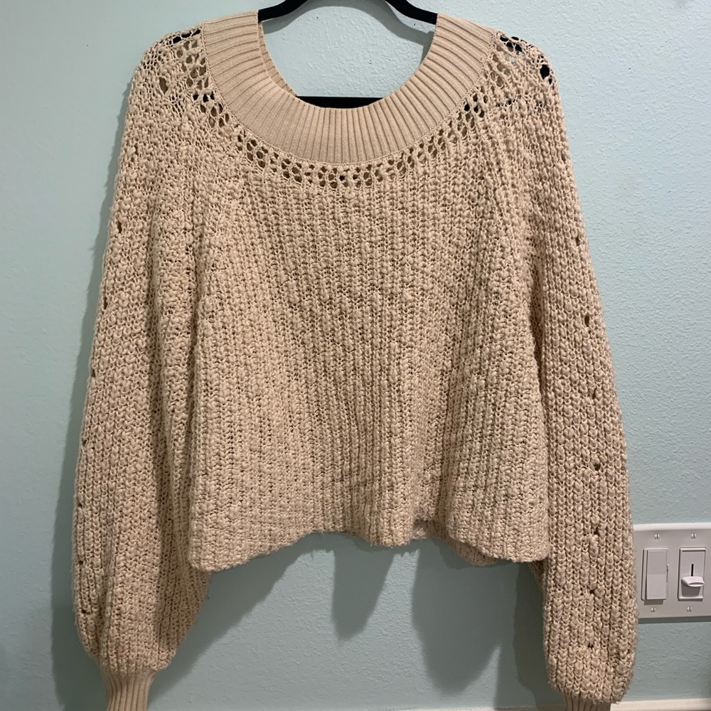Free People Off The Shoulder Sweater